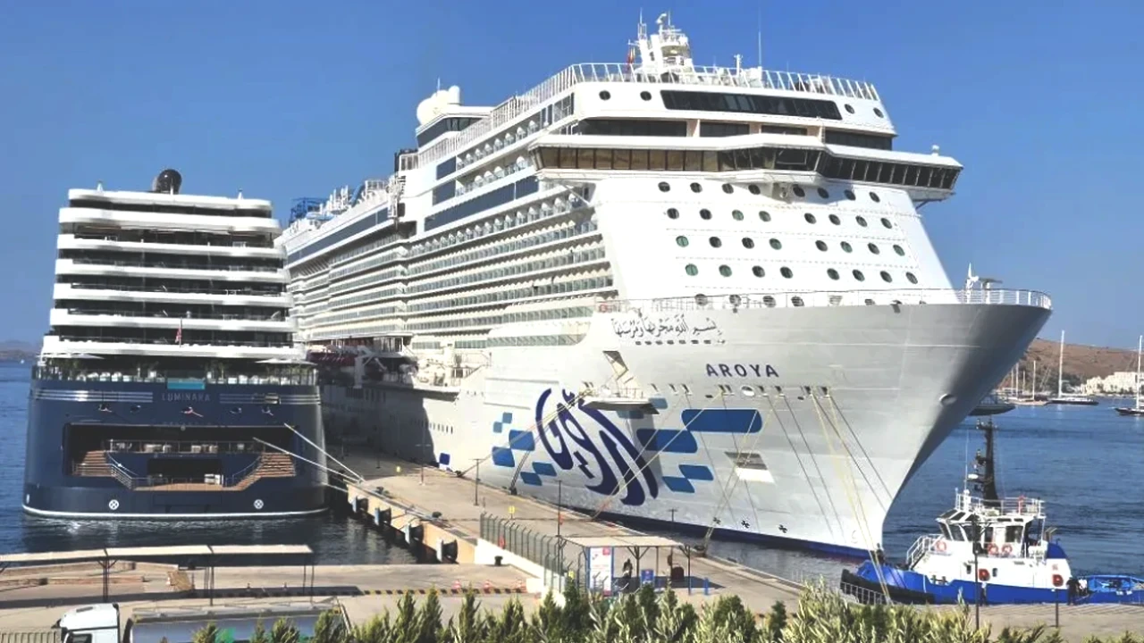 Bodrum'a Akın Eden Dev Gemiler! Hangi Ülkeden Kaç Turist Geldi?